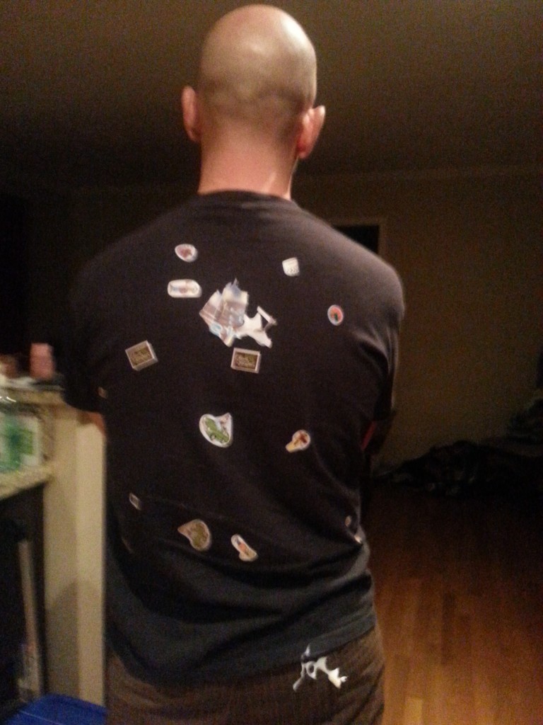 Bryan With Stickers